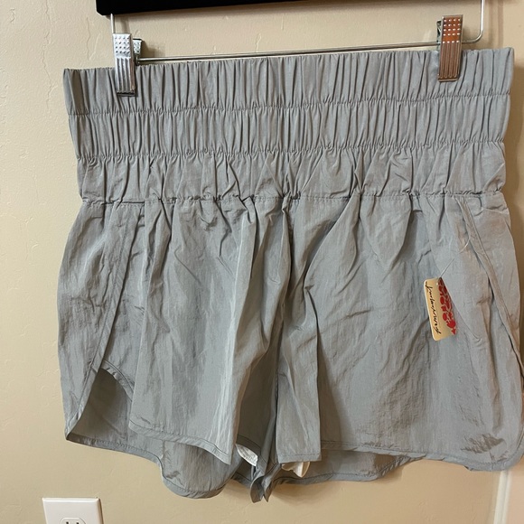 Free People The Way Home Shorts in grey - Picture 1 of 4